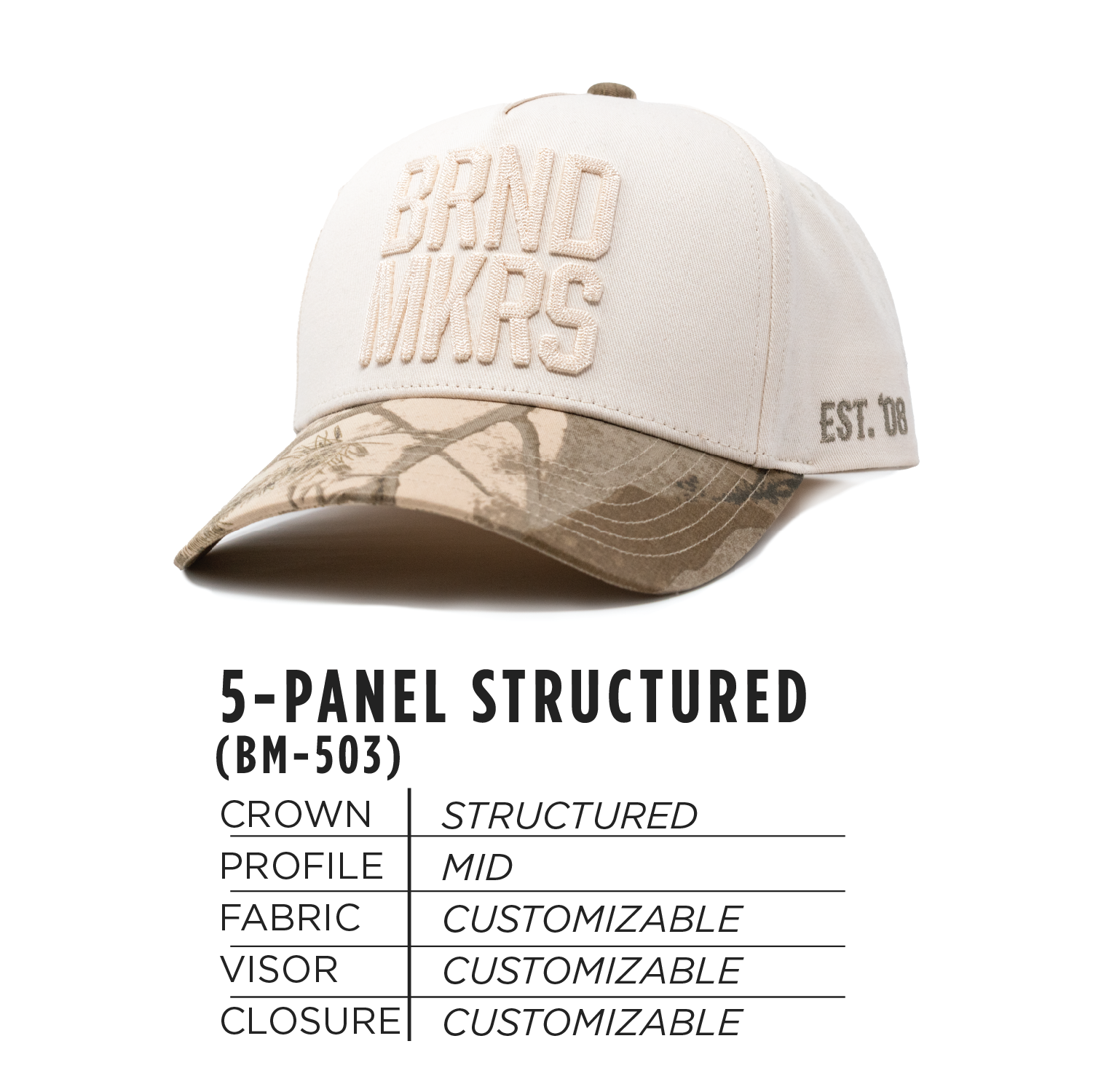 BM 503 Camo Chainstitch